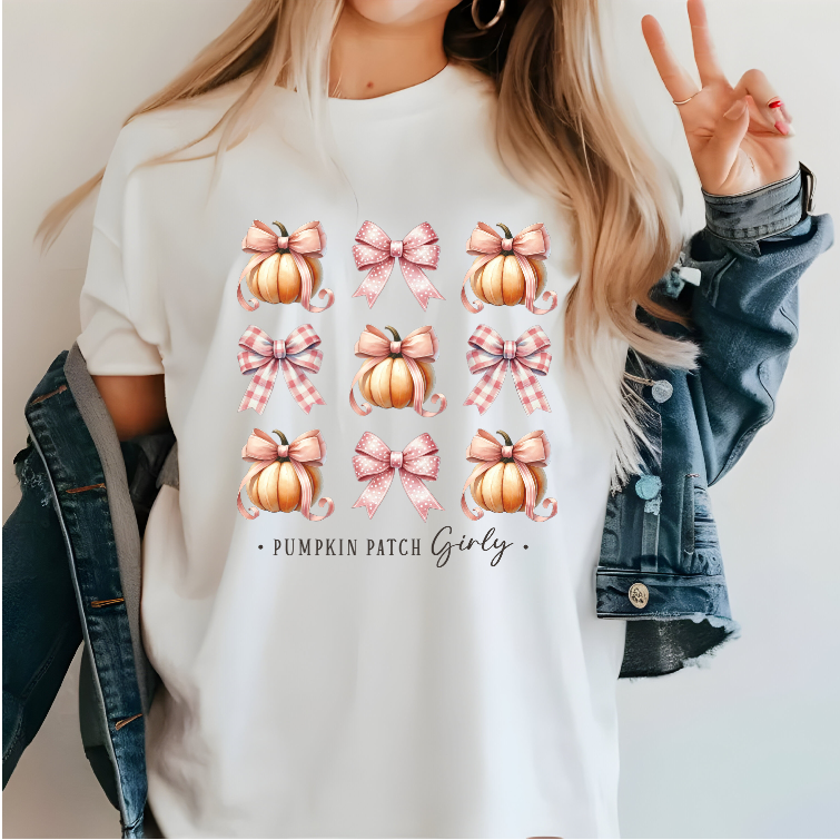 Pumpkin Girly-Tee