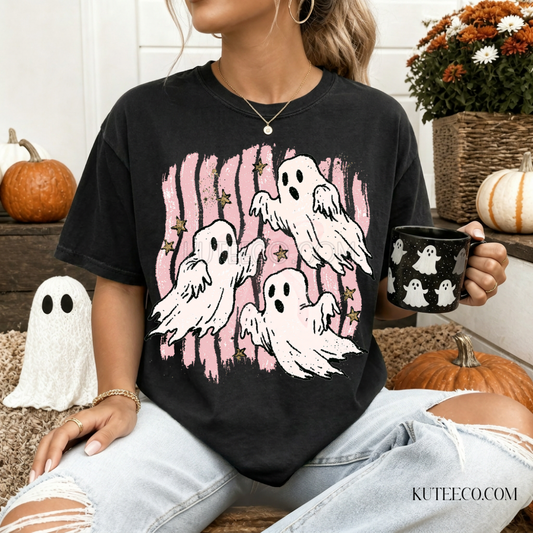 Three Ghost - Comfort Colors Tee
