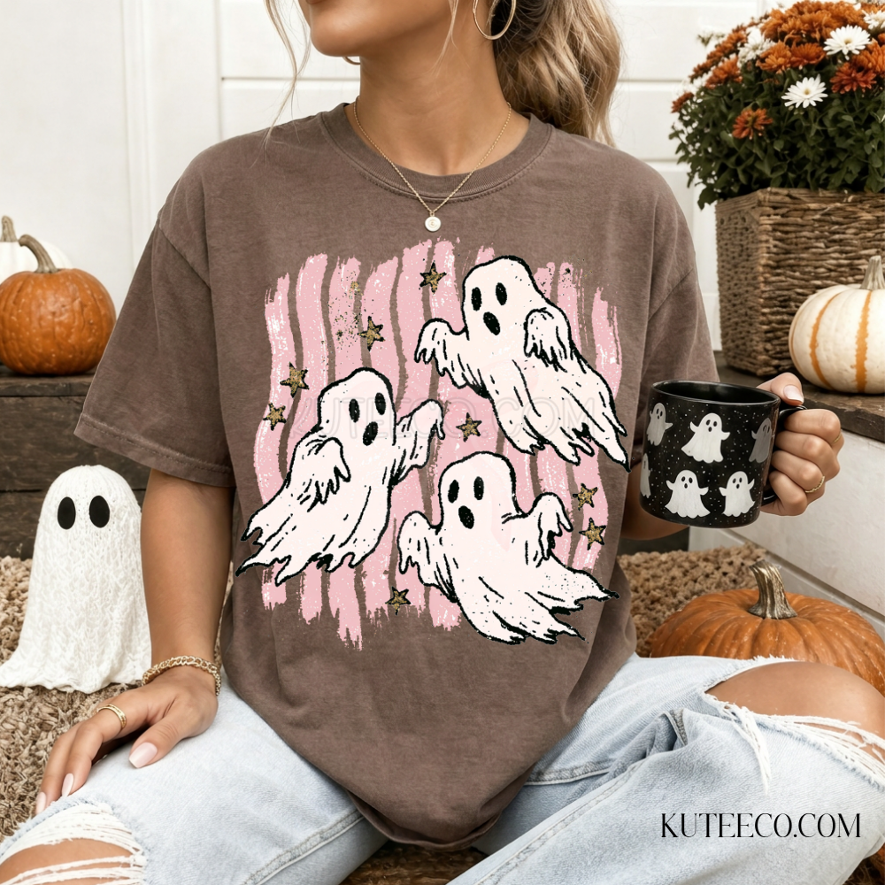 Three Ghost - Comfort Colors Tee