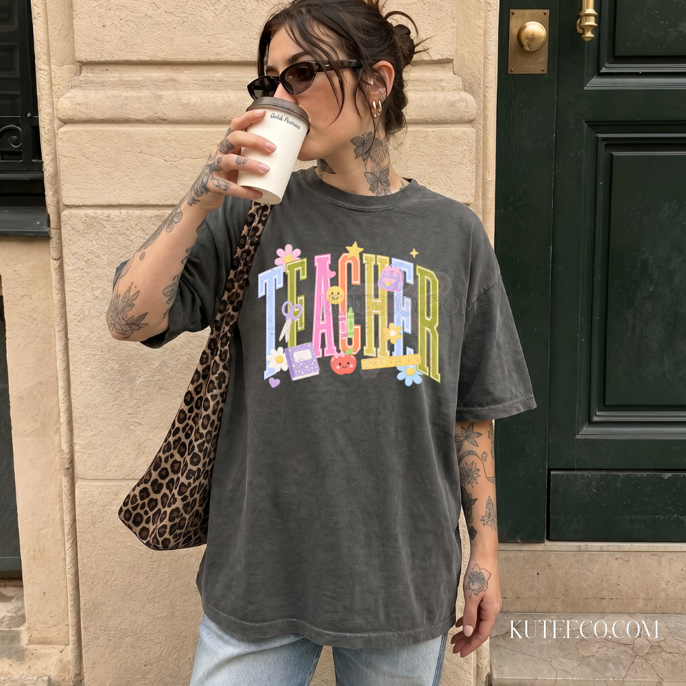 Teacher -Comfort Colors Tee