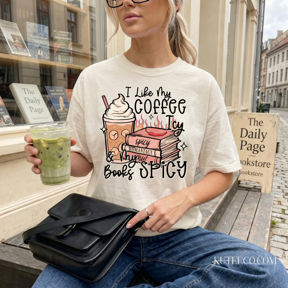 Spicy Books- Comfort colors Tee