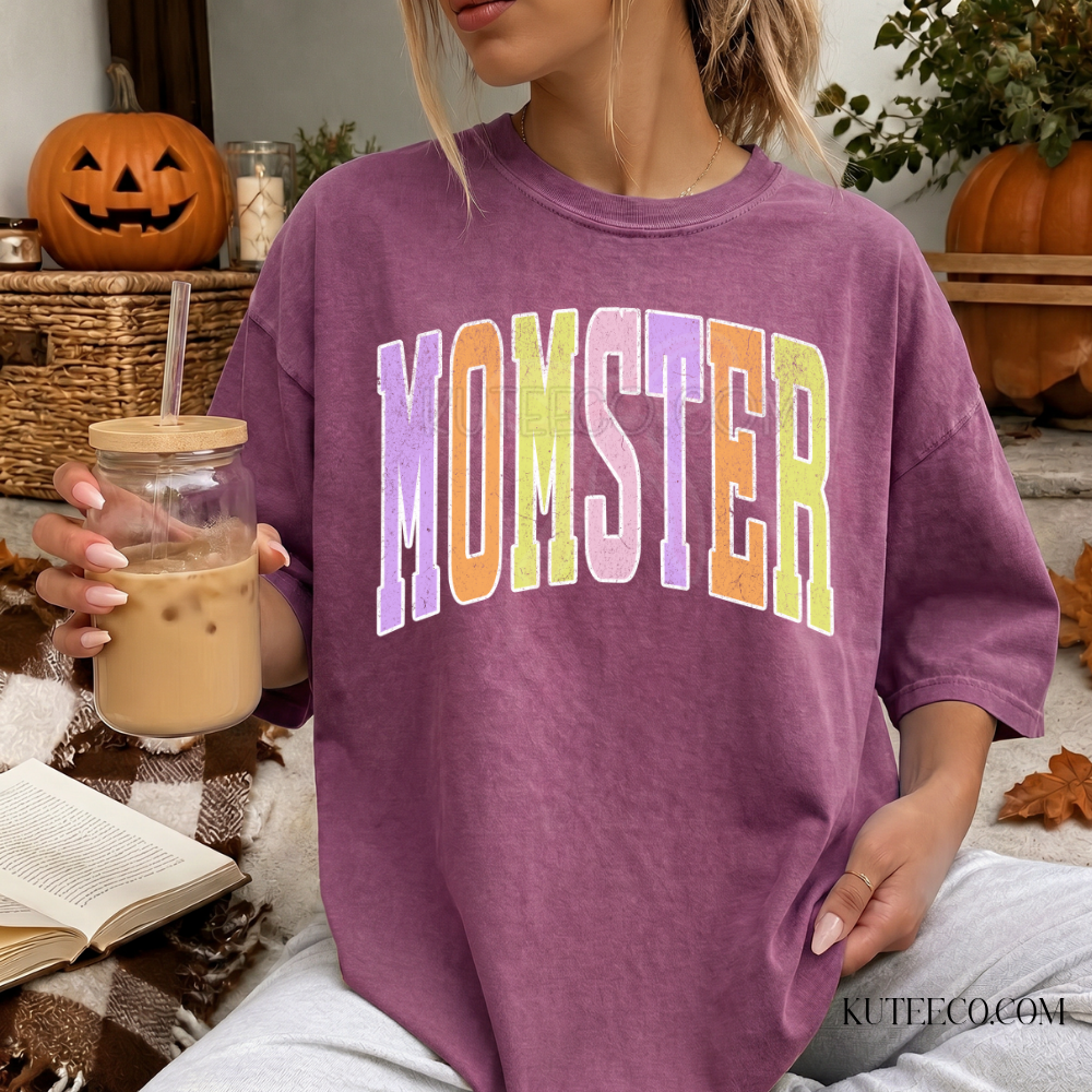 Momster- Comfort Colors Tee/ Sweatshirt