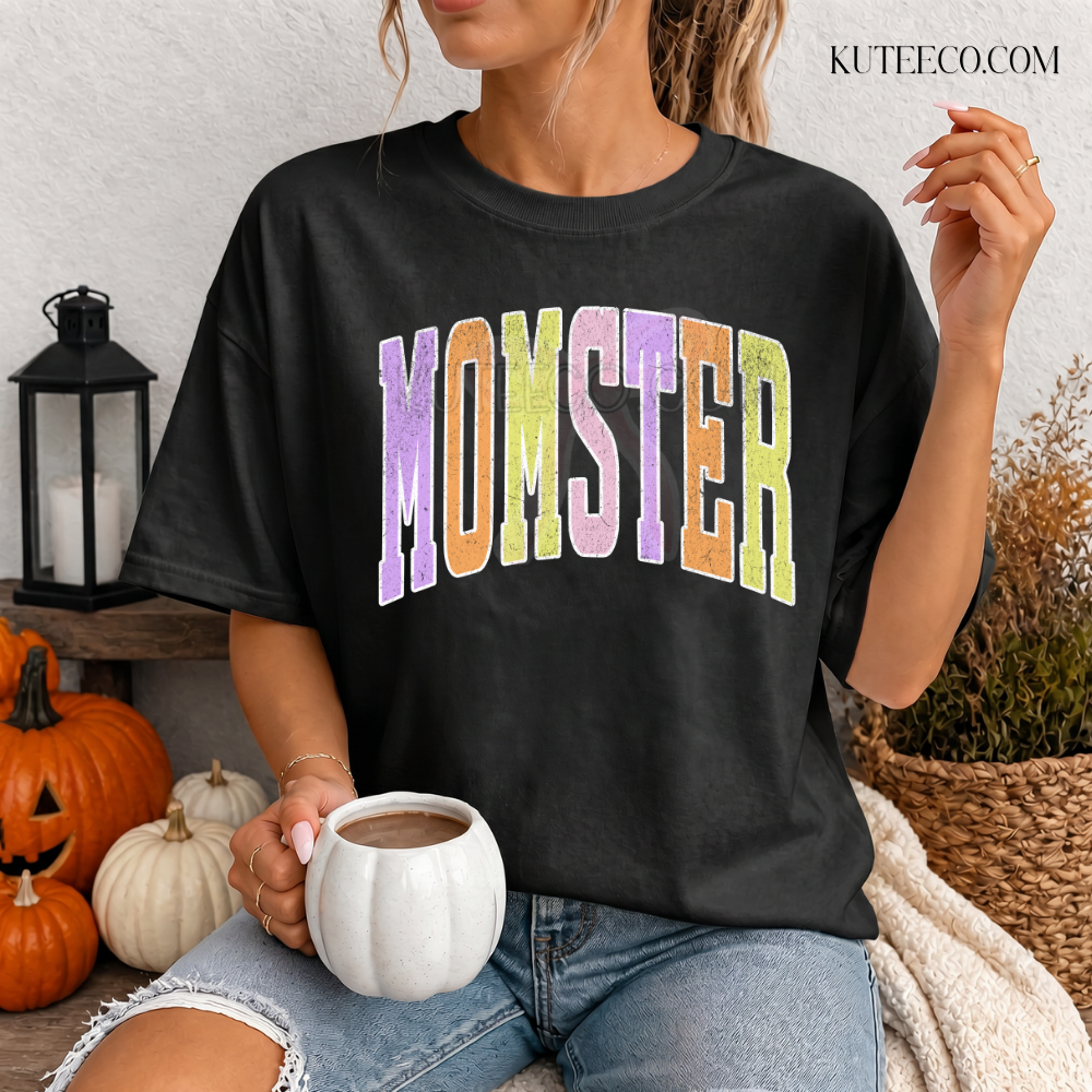 Momster- Comfort Colors Tee/ Sweatshirt