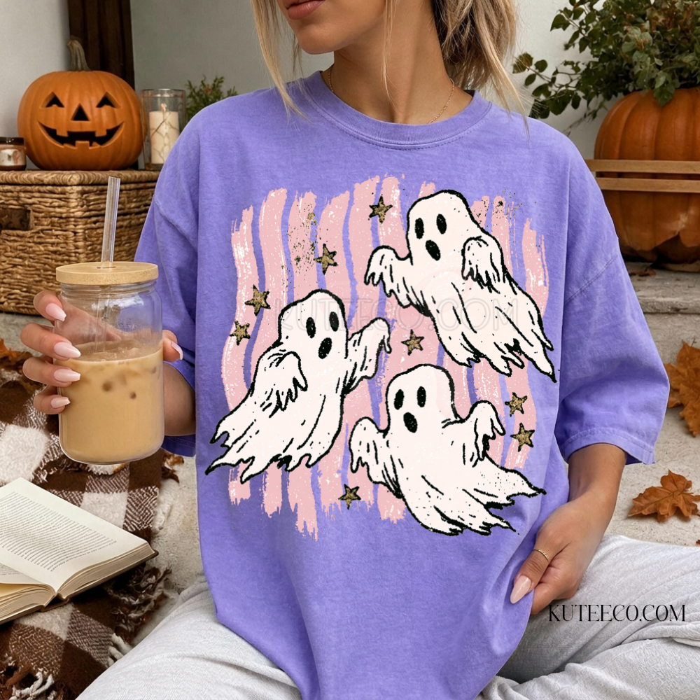 Three Ghost - Comfort Colors Tee