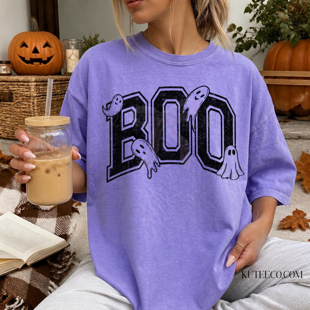 Boo Ghosty - Comfort Colors Tee