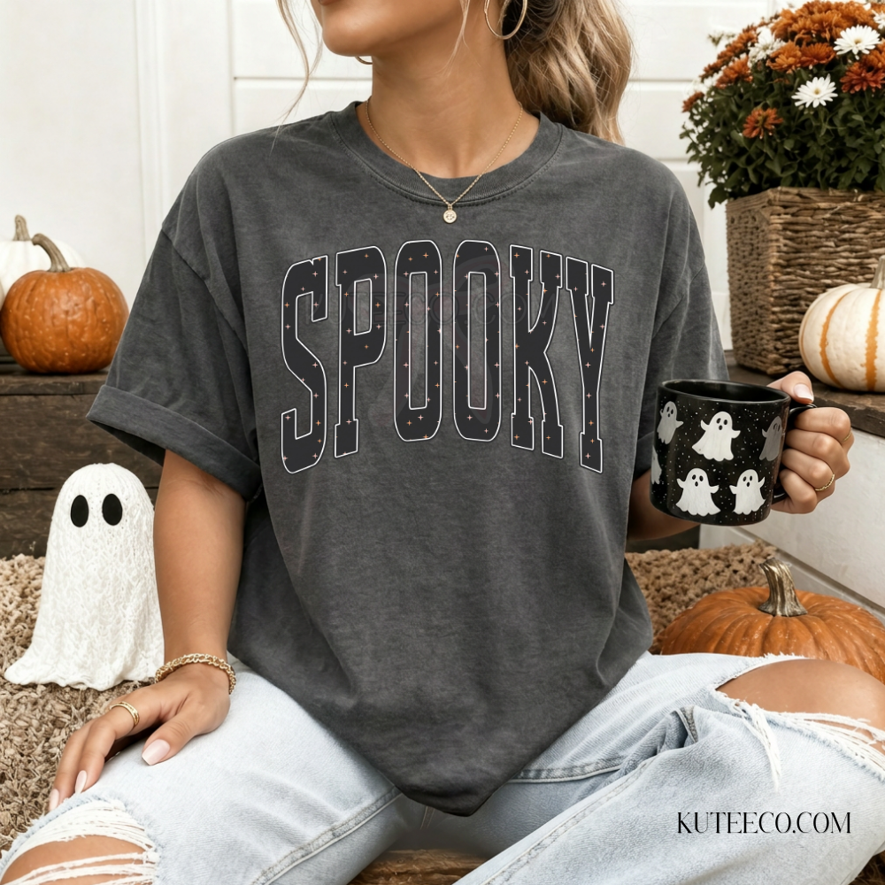 Spooky - Comfort Colors Tee/ Sweatshirt