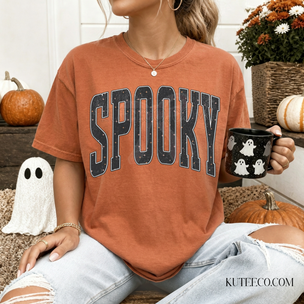 Spooky - Comfort Colors Tee/ Sweatshirt