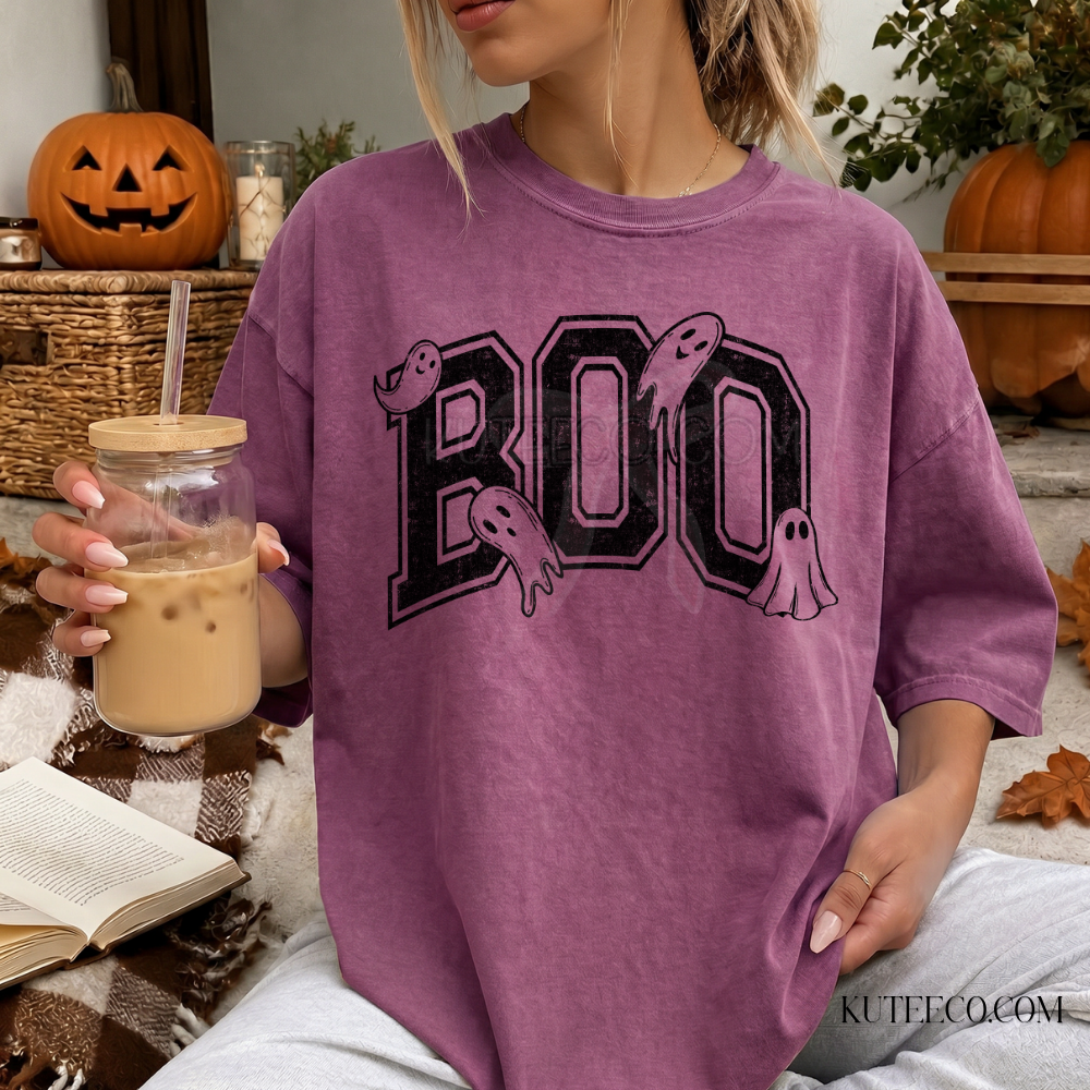 Boo Ghosty - Comfort Colors Tee