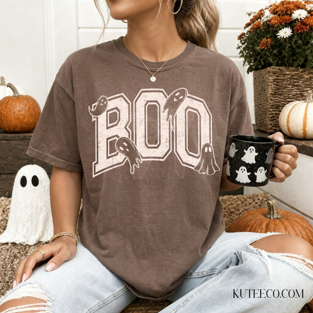 Boo Ghosty - Comfort Colors Tee