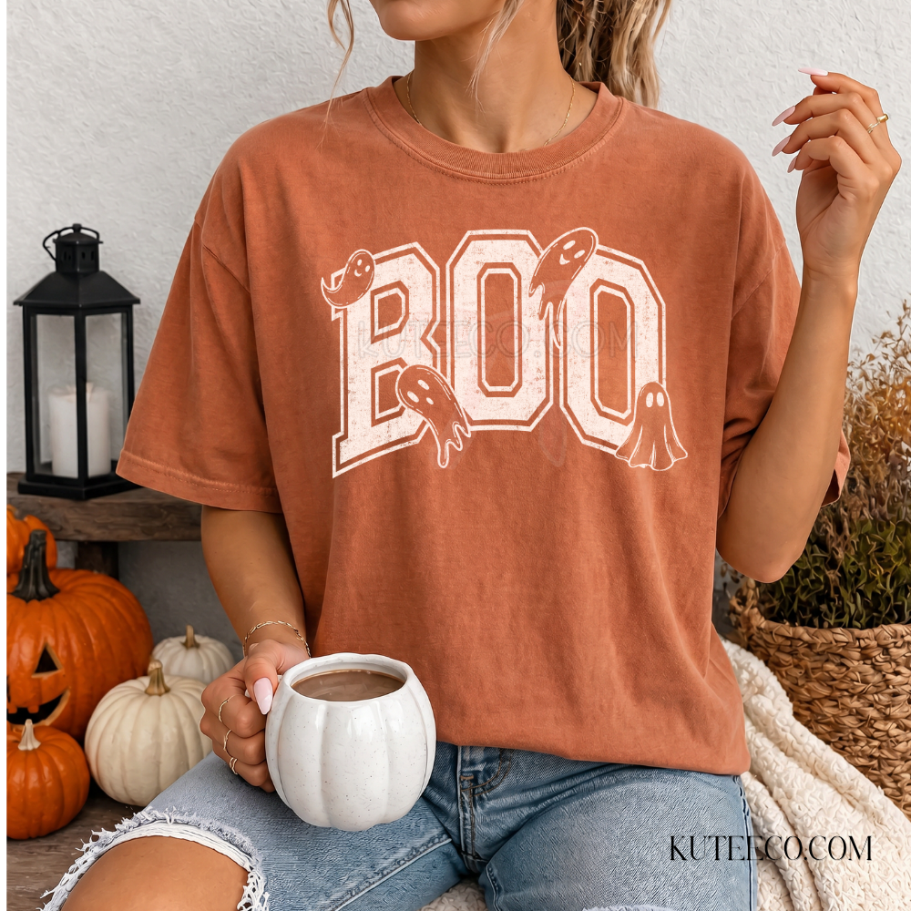 Boo Ghosty - Comfort Colors Tee