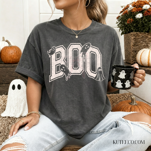 Boo Ghosty - Comfort Colors Tee