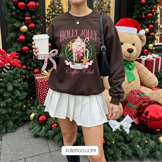 Holly Jolly Coffee Club - Shirt/ Sweatshirt