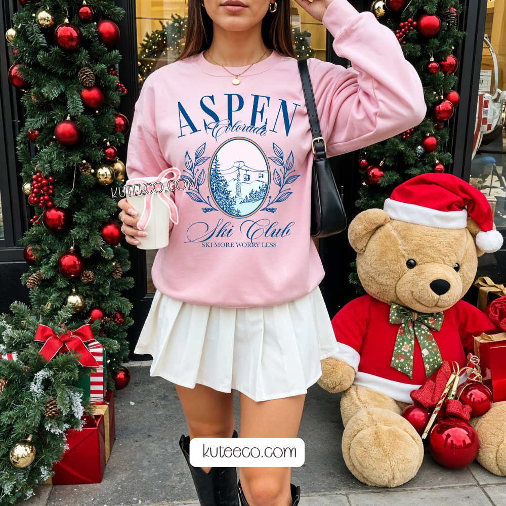 Aspen Colorado Ski- Shirt/ Sweatshirt