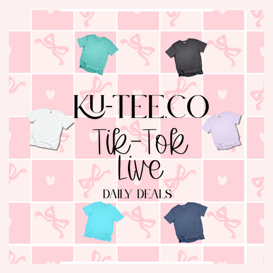 TIK TOK LIVE- TEE Daily Deal
