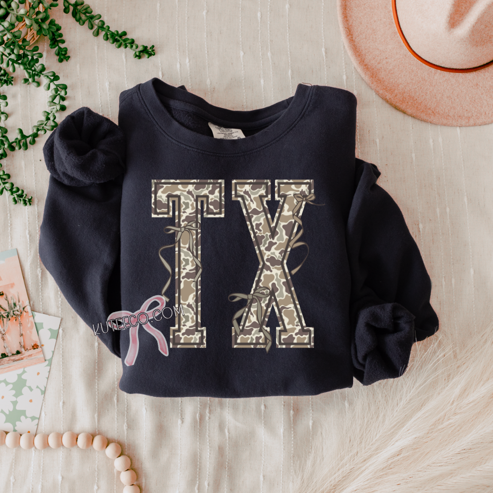 TX camo bow's - Shirt/ Sweatshirt