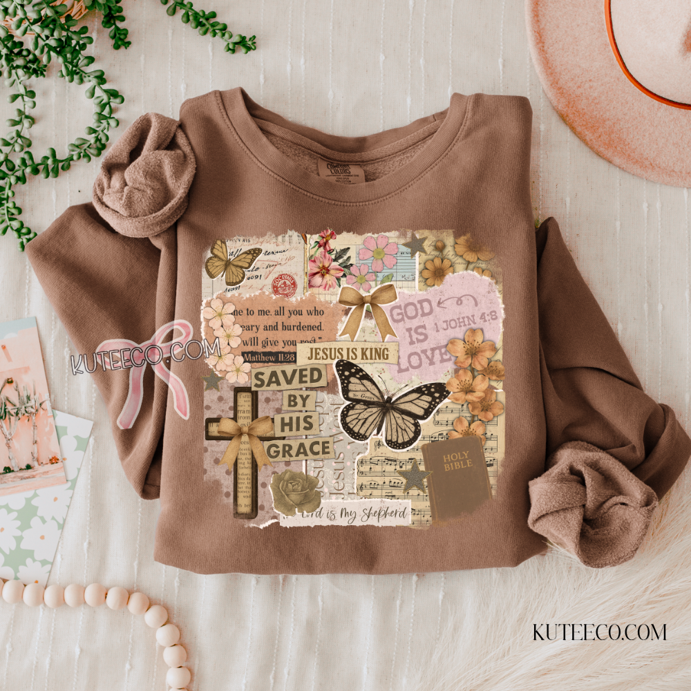 Faith Collage -Comfort colors Shirt/ Sweatshirt