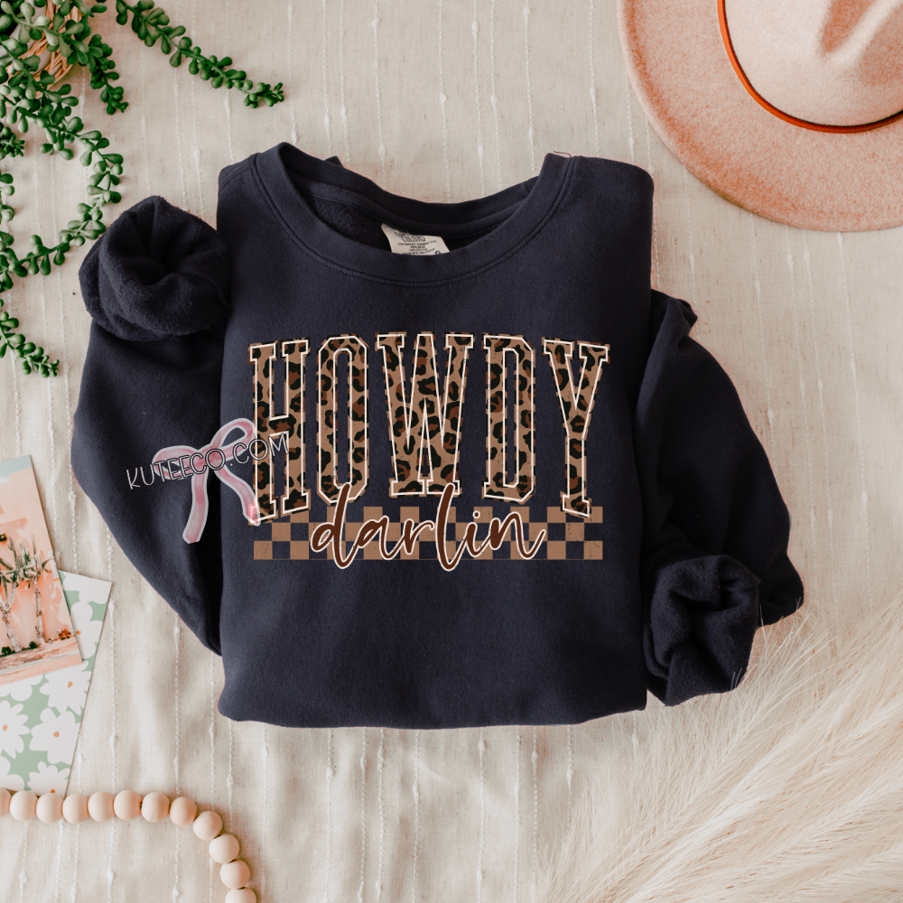 HOWDY DARLIN - Shirt/ Sweatshirt