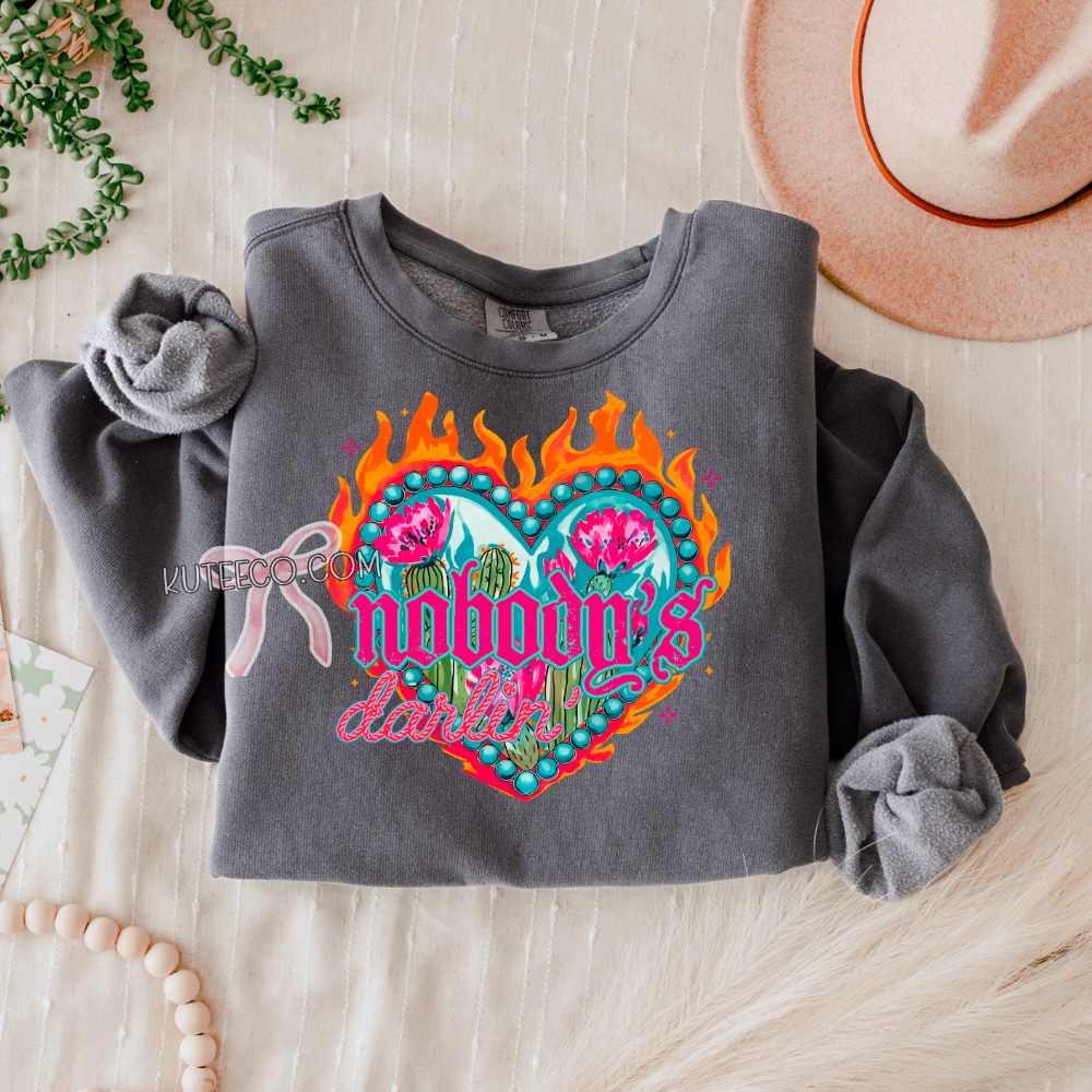 Howdy Darling- Comfort colors Shirt/ Sweatshirt-