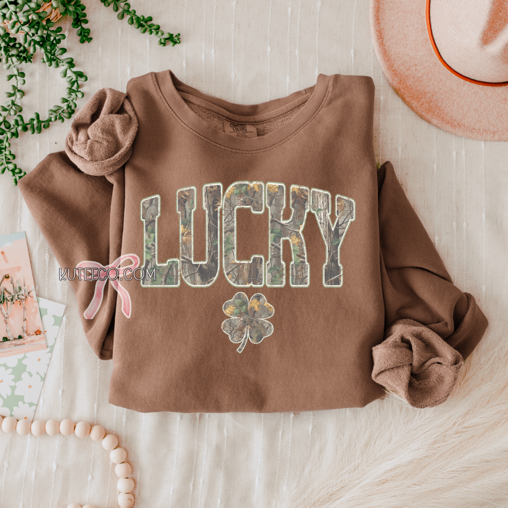 Comfort Colors Lucky Camo - Tee/Sweatshirt