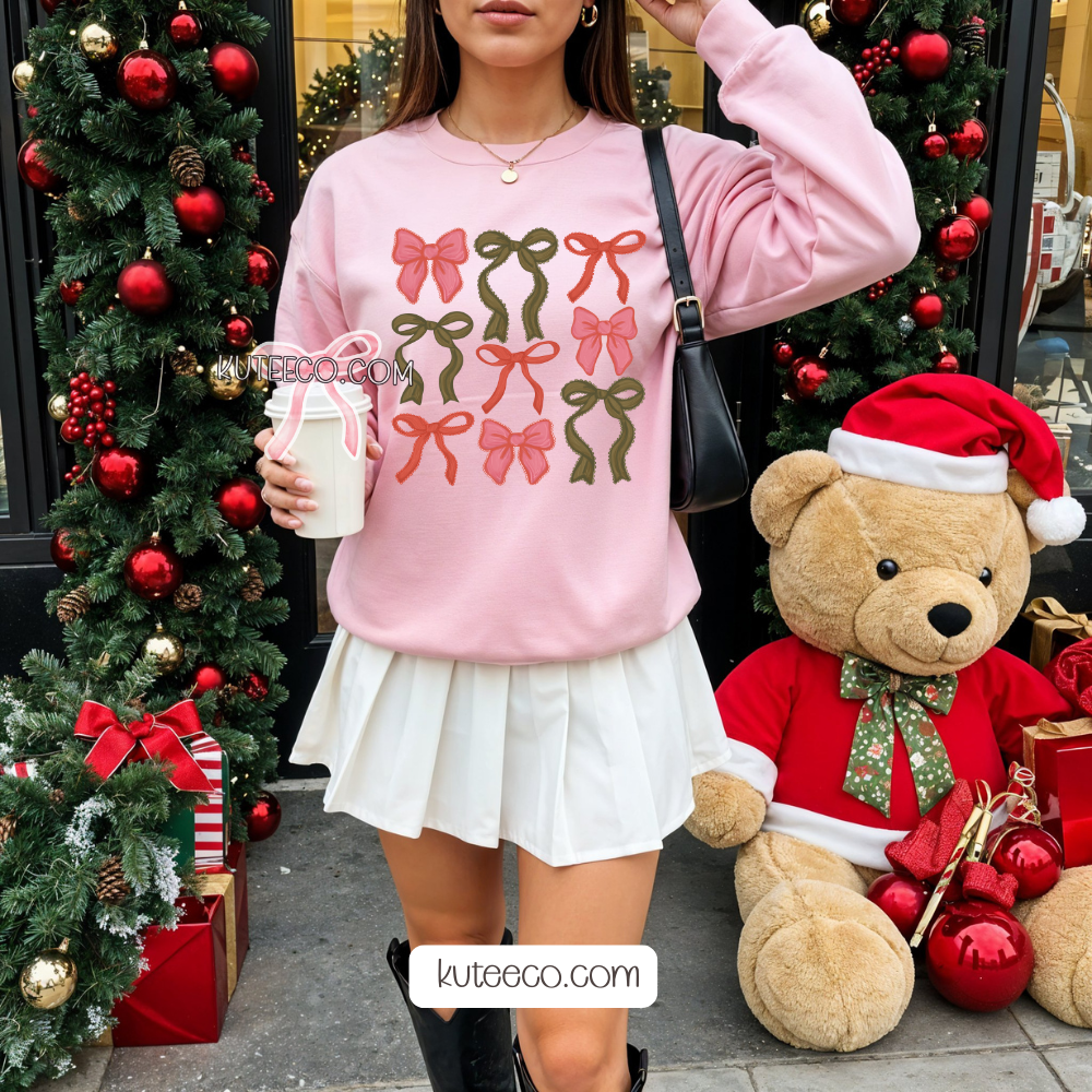 Christmas Bows - Shirt/ Sweatshirt