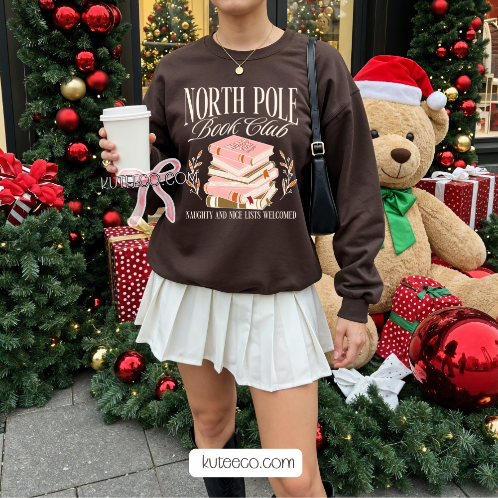 North Pole Book Club- Shirt/ Sweatshirt