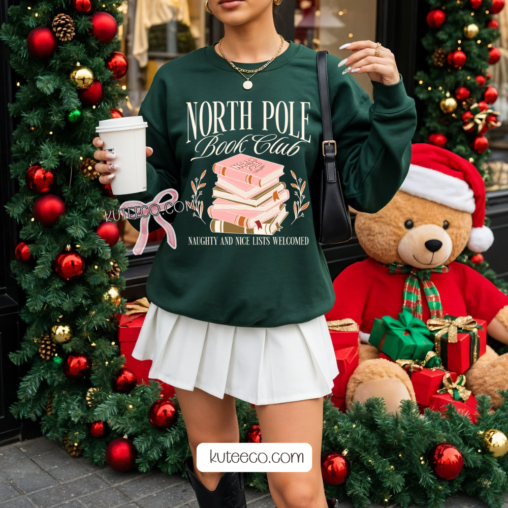 North Pole Book Club- Shirt/ Sweatshirt