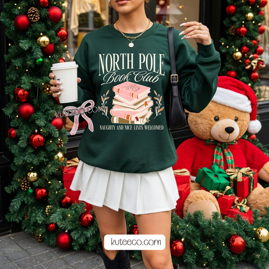North Pole Book Club- Shirt/ Sweatshirt
