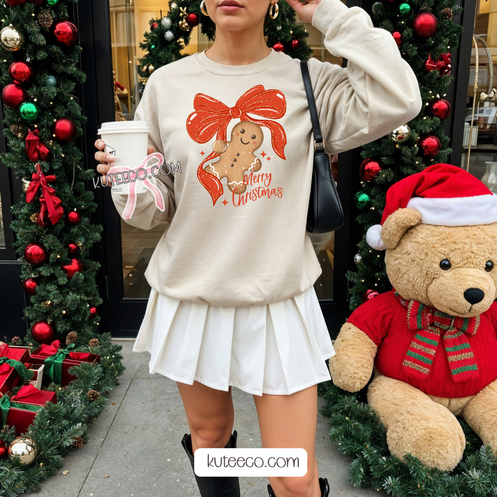 Gingerbread Merry Christmas- Shirt/ Sweatshirt