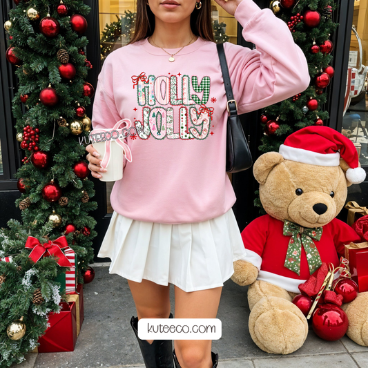 Holly Jolly Coquette - Shirt/ Sweatshirt