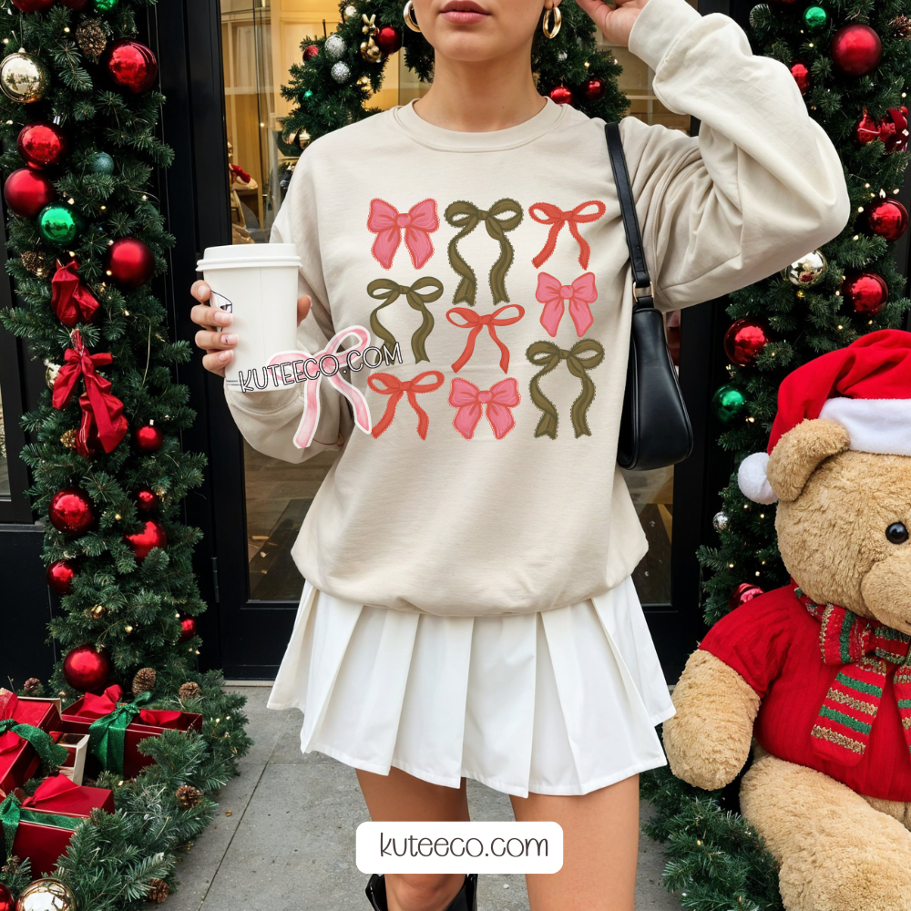 Christmas Bows - Shirt/ Sweatshirt