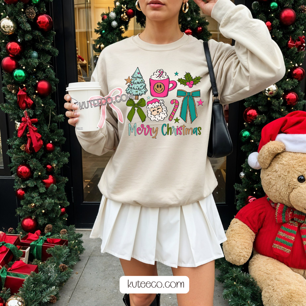 Merry Christmas Doodles- Shirt/ Sweatshirt