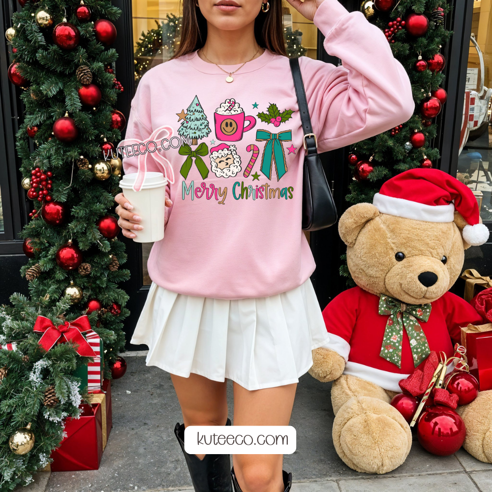 Merry Christmas Doodles- Shirt/ Sweatshirt