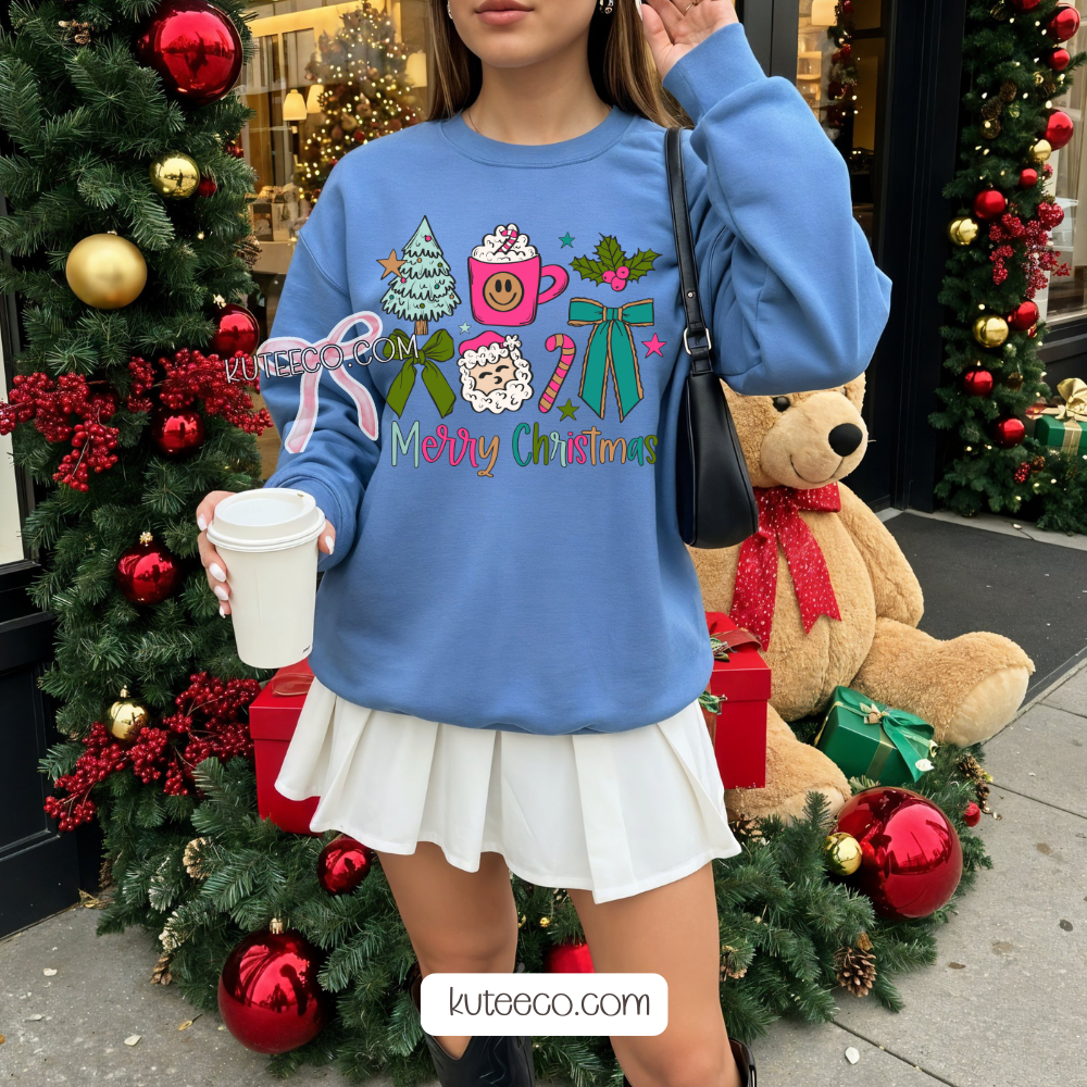 Merry Christmas Doodles- Shirt/ Sweatshirt