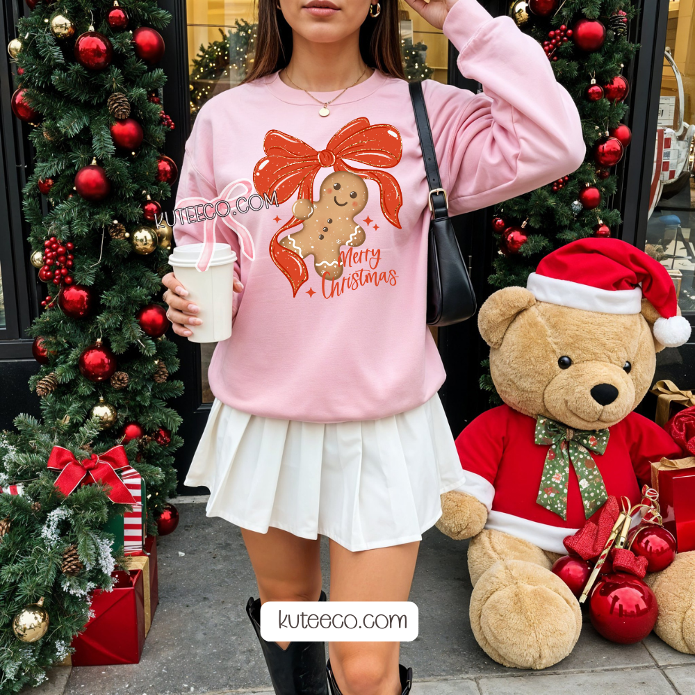 Gingerbread Merry Christmas- Shirt/ Sweatshirt