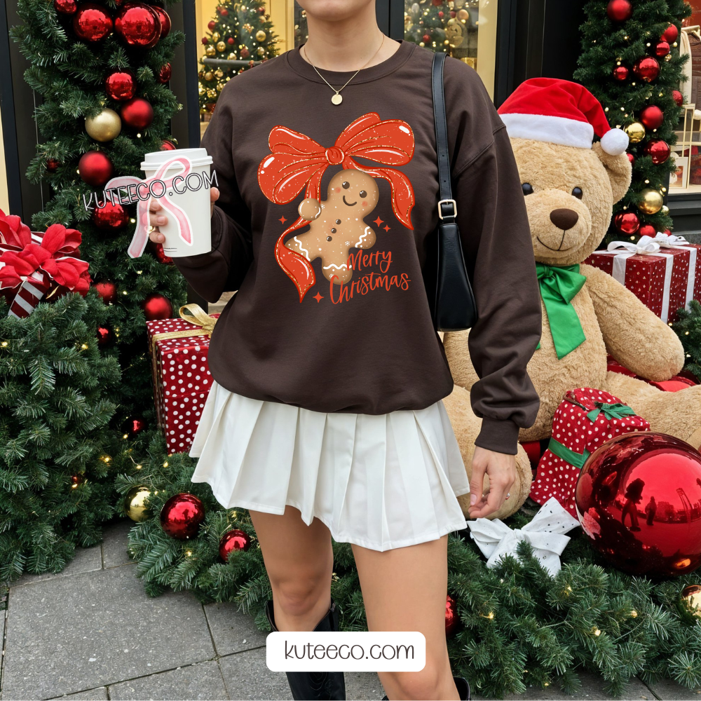 Gingerbread Merry Christmas- Shirt/ Sweatshirt