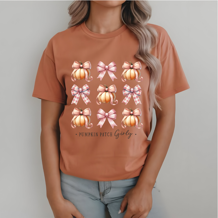 Pumpkin Girly-Tee