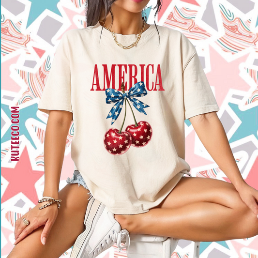 America Cherry - Tee