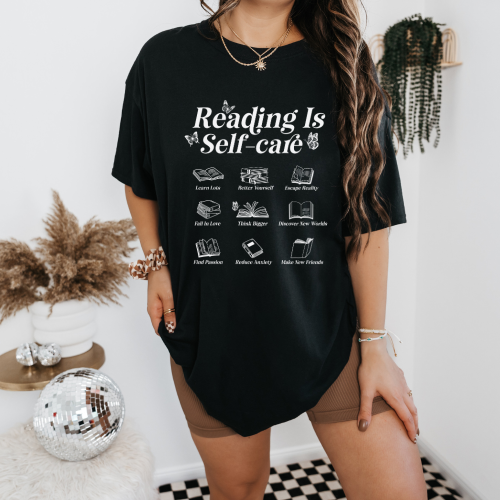 Reading is Self Care- Tee