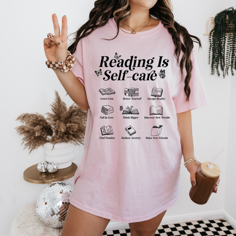 Reading is Self Care- Tee