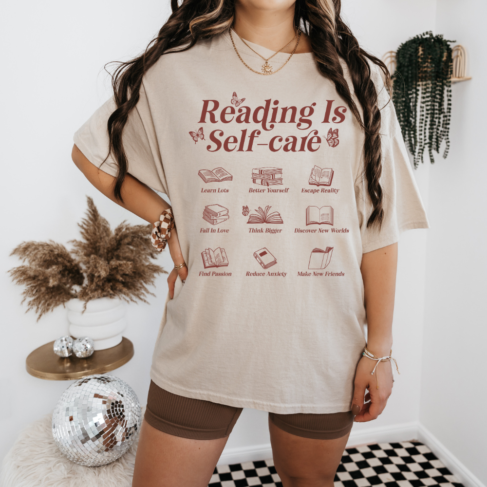 Reading is Self Care- Tee