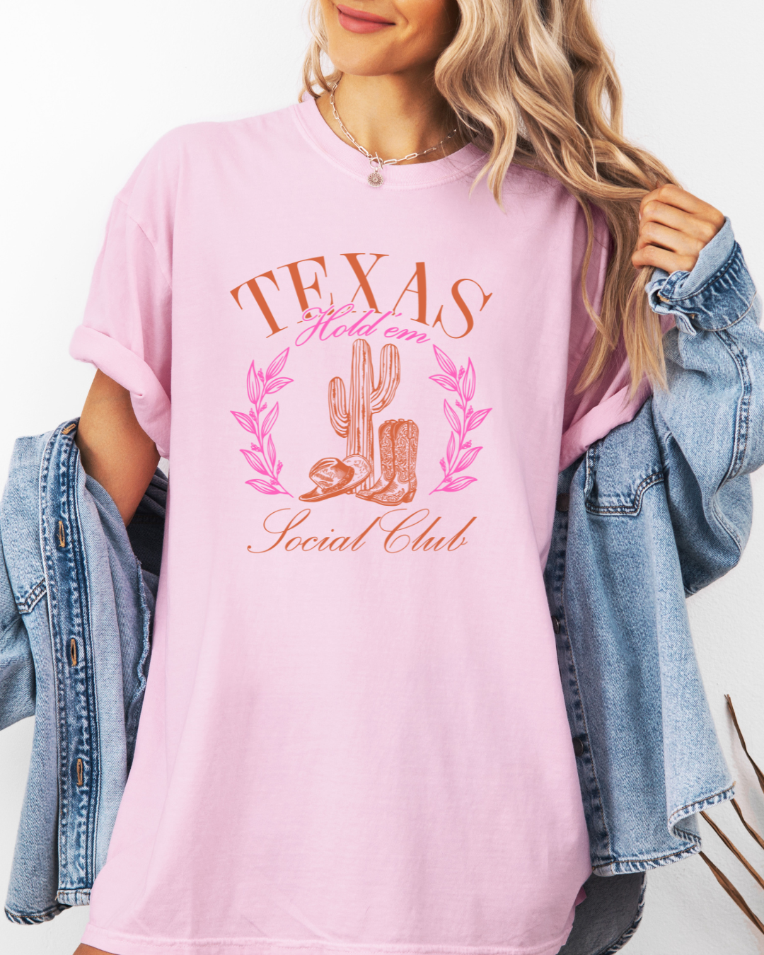 Texas Hold Em' Social Club- Tee