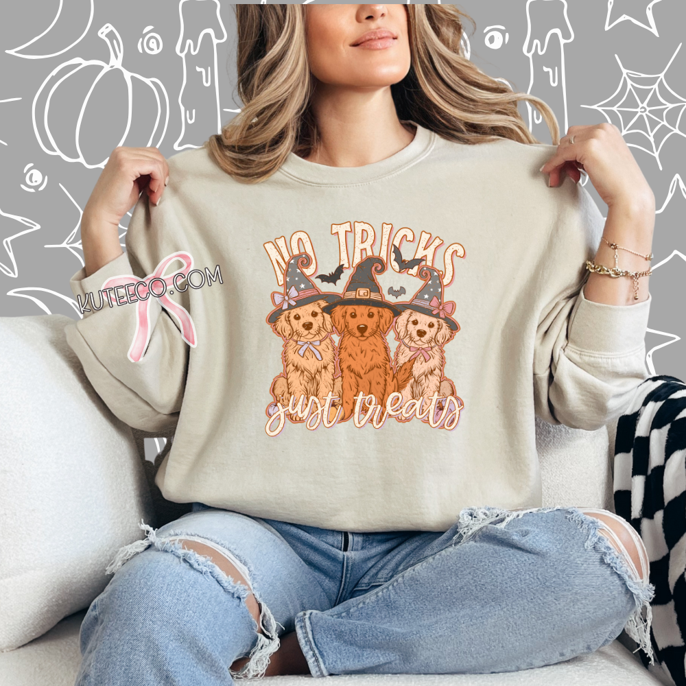 No Tricks Just Treats- T-Shirt / Sweater