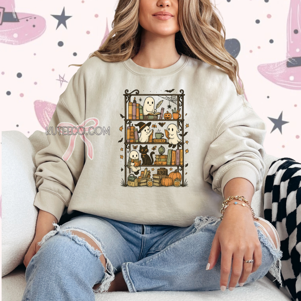Ghost Library- T-shirt/ Sweater