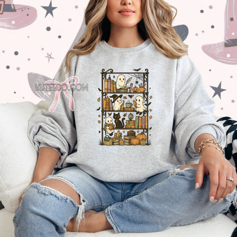 Ghost Library- T-shirt/ Sweater