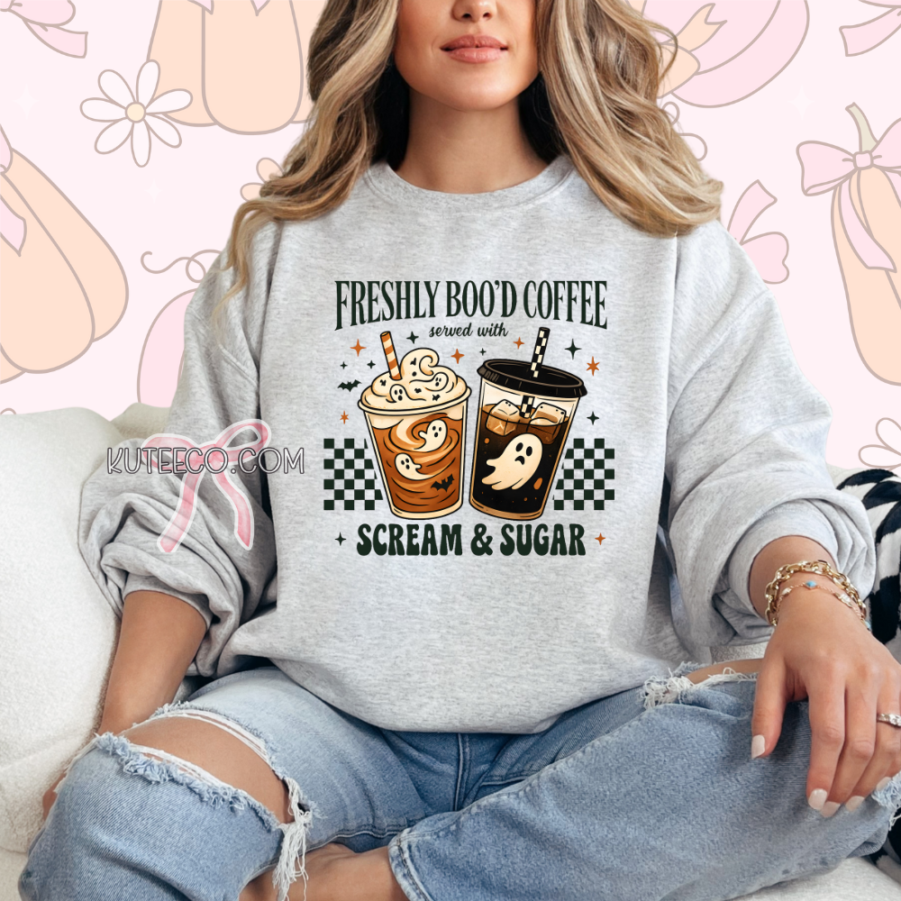 Freshly Boo'd Coffee- T-shirt/ Sweater