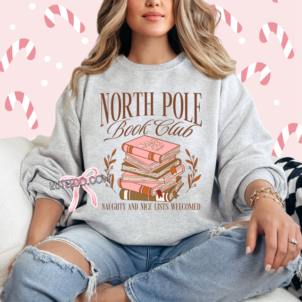 North Pole Book Club- Shirt/ Sweatshirt