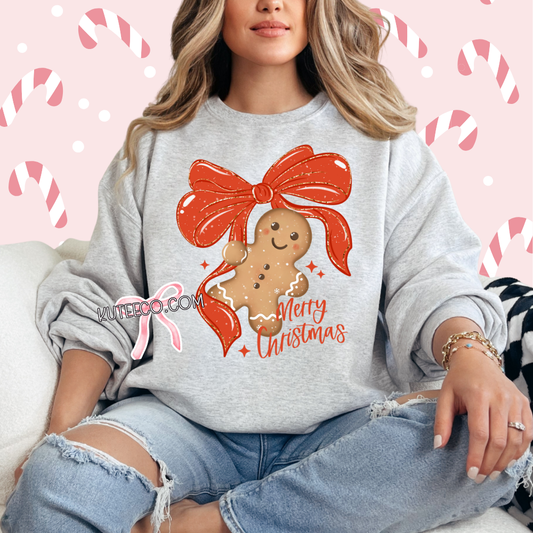 Gingerbread Merry Christmas- Shirt/ Sweatshirt