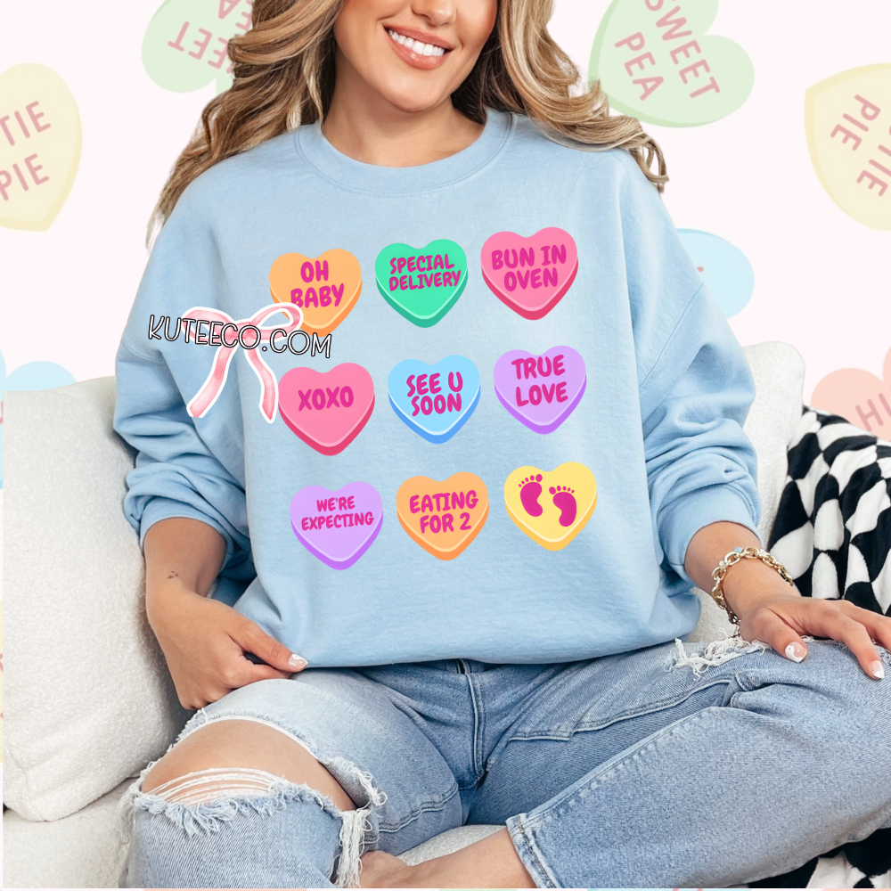 Pregnant V-day candy - Shirt/ Sweatshirt