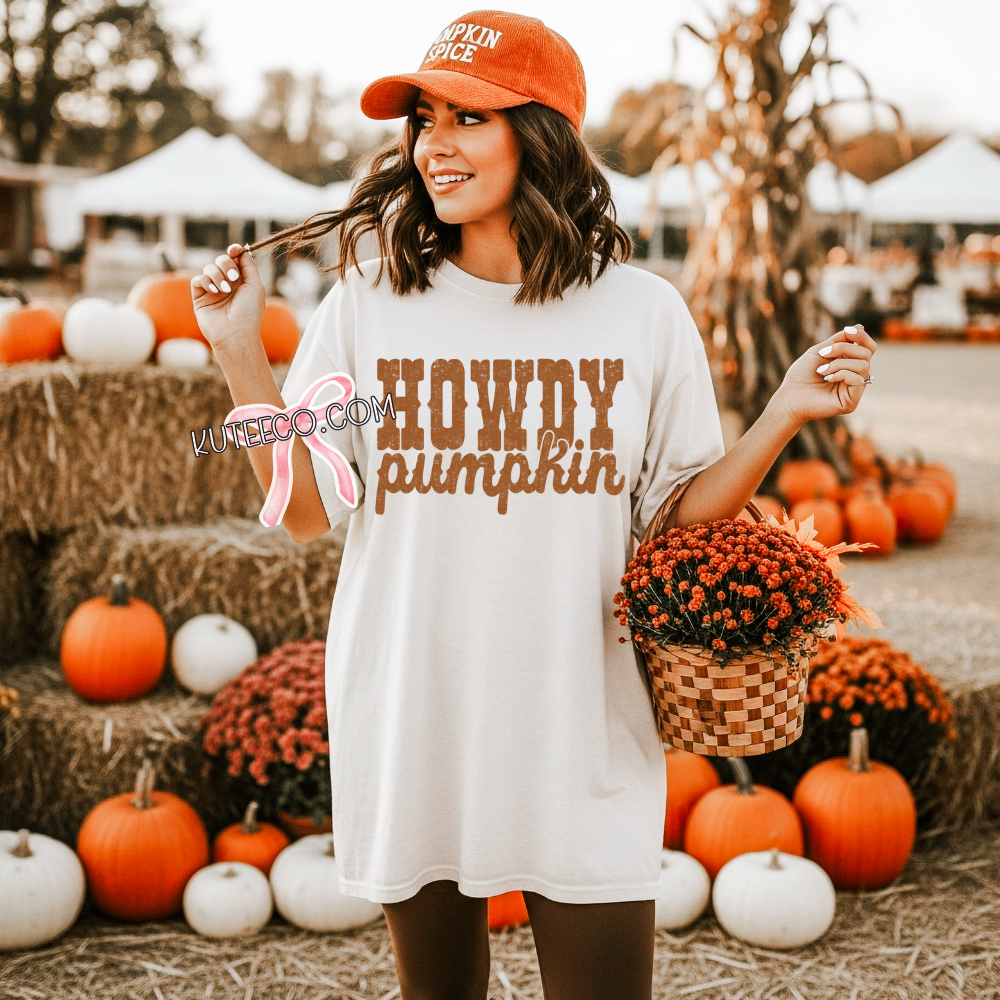 HOWDY pumpkin- Shirt/ Sweatshirt