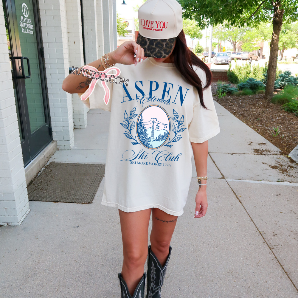 Aspen Colorado Ski- Shirt/ Sweatshirt